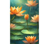 Jigsaw Puzzles for Adults 70 Yellow Lotus Puzzle Impossible Hard Difficult Challenging Puzzle for Adults 70 Piece Puzzle Games 7.9 x 5.9 inch