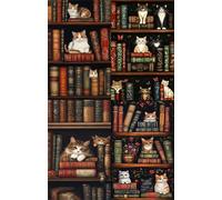Jigsaw Puzzles for Adults 700, Bookshelf Cat Puzzle, Challenging Puzzles, Perfect for Relaxation, Creativity & Gift Giving 700 Piece Puzzle Games for Adults