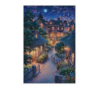 Jigsaw Puzzles for Adults 700 City Flower Street, Challenge Educational Game, Impossible High Difficult Jigsaw Puzzles for Adults, Puzzle 700 Pieces
