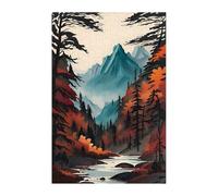 Jigsaw Puzzles for Adults 700 Mountains Jungles Rivers, Challenge Educational Game, Impossible High Difficult Jigsaw Puzzles for Adults, Puzzle 700 Pieces