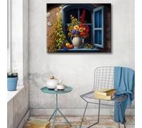 Jigsaw Puzzles for Adults 700 piece,20.5x14.9 inch puzzle for adults Educational Game Challenge Toy 700 Pieces puzzles for Adult Kids Decoration Puzzle Windowsill Bouquets