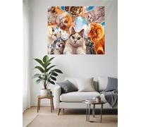 Jigsaw Puzzles for Adults 700 Piece jigsaw puzzles for Adult Educational Game Challenge Toy 700 Pieces Puzzle Challenging Games for The Whole for adults,Sky Animal Cats puzzle Gifts