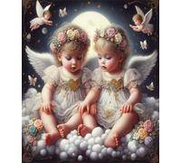 Jigsaw Puzzles for Adults 700 Piece jigsaw puzzles for Adult Educational Game Challenge Toy 700 Pieces Puzzle Challenging Games for The Whole for adults,Adorable Angel Baby puzzle Gifts