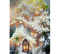 Jigsaw Puzzles for Adults 700 Piece jigsaw puzzles for Adult Educational Game Challenge Toy 700 Pieces Puzzle Challenging Games for The Whole for adults,Flower Palace puzzle Gifts