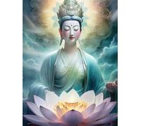 Jigsaw Puzzles for Adults 700 Piece Lotus Cloud God, Jigsaws 700 pieces for adults Family Activity, Challenging puzzles Games, Colourful, Beautiful Decoration Puzzle