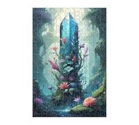 Jigsaw Puzzles for Adults 700 Pieces Floral Dream, Challenge High Difficulty, Educational Games Impossible Puzzle, Puzzles for Adults 700 Piece