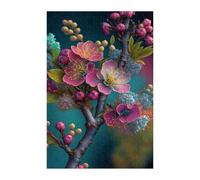 Jigsaw Puzzles for Adults 700 Plum Blossom, Challenge Educational Game, Impossible High Difficult Jigsaw Puzzles for Adults, Puzzle 700 Pieces