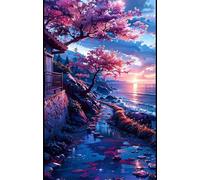 Jigsaw Puzzles for Adults 700, Sunrise Ocean Tree Puzzle, Challenging Puzzles, Perfect for Relaxation, Creativity & Gift Giving 700 Piece Puzzle Games for Adults