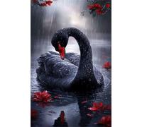 Jigsaw Puzzles for Adults 700 Swan Lotus Puzzle Impossible Hard Difficult Challenging Puzzle for Adults 700 Piece Puzzle Games 20.5 x 15 inch