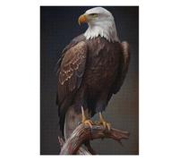 Jigsaw Puzzles for Adults 75x50cm/1000pcs American Bald Eagle Jigsaw Puzzle Hands-on Game Difficult Challenge Gifts for Friends And Family 75x50cm/1000pcs
