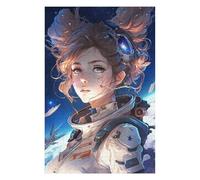 Jigsaw Puzzles for Adults 75x50cm/1000pcs Astronaut Girl Puzzles for Adults Relax Games Presents for Women Fun Activities at Home 75x50cm/1000pcs