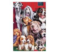 Jigsaw Puzzles for Adults 75x50cm/1000pcs Canine Crew Portrait Jigsaw Toy Wall Decor Difficult Hard Deal As Gifts for The Whole Family 75x50cm/1000pcs