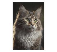 Jigsaw Puzzles for Adults 75x50cm/1000pcs Cat AI Generative Puzzles for Adults Relax Games Presents for Women Fun Activities at Home 75x50cm/1000pcs