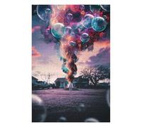 Jigsaw Puzzles for Adults 75x50cm/1000pcs Cosmic Bubble Storm Adult Puzzles Relaxing Games Hand Speed Race Gifts for Friends And Family 75x50cm/1000pcs