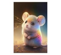 Jigsaw Puzzles for Adults 75x50cm/1000pcs Cute Mouse Animal Jigsaw Puzzle Hands-on Game Difficult Challenge Gifts for Friends And Family 75x50cm/1000pcs
