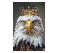Jigsaw Puzzles for Adults 75x50cm/1000pcs Eagle King Teenagers Puzzles Family Games Staycation Kill Time Unique Birthday And Xmas Gifts 75x50cm/1000pcs