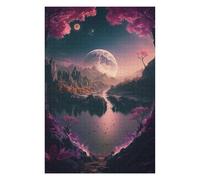 Jigsaw Puzzles for Adults 75x50cm/1000pcs Exoplanet Tau Ceti E Jigsaw for Adults Relax Games For Family Fun Christmas Birthday Gifts 75x50cm/1000pcs