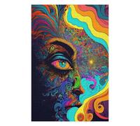 Jigsaw Puzzles for Adults 75x50cm/1000pcs Eye Artwork Jigsaw Toy Wall Decor Difficult Hard Deal As Gifts for The Whole Family 75x50cm/1000pcs