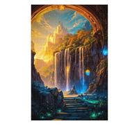 Jigsaw Puzzles for Adults 75x50cm/1000pcs Fantasy Cave Nature Sky Jigsaw for Adults DIY Toys Analysis And Logic Great Gift for Gaming 75x50cm/1000pcs