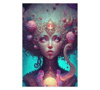 Jigsaw Puzzles for Adults 75x50cm/1000pcs Fantasy Queen's Crown Adult Jigsaw Toy Wall Decor Precision Cutting Fun Activities at Home 75x50cm/1000pcs