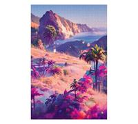 Jigsaw Puzzles for Adults 75x50cm/1000pcs Fantasy Tropical Landscape Jigsaw Toy Wall Decor Difficult Hard Deal As Gifts for The Whole Family 75x50cm/1000pcs