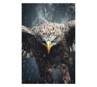Jigsaw Puzzles for Adults 75x50cm/1000pcs Flying Eagle in Wild Jigsaw for Adults Brain Teaser Game A Work of Art Birthday Present, Gifts, 75x50cm/1000pcs