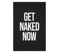 Jigsaw Puzzles for Adults 75x50cm/1000pcs Get Naked Now Jigsaw Puzzle Toy Wall Decor Difficult Challenge Deal As Gifts for The Whole Family 75x50cm/1000pcs