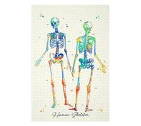 Jigsaw Puzzles for Adults 75x50cm/1000pcs Human Skeleton Jigsaw Puzzle Toy Wall Decor Difficult Challenge Deal As Gifts for The Whole Family 75x50cm/1000pcs