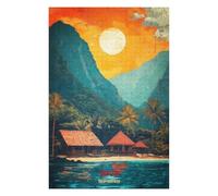 Jigsaw Puzzles for Adults 75x50cm/1000pcs Java Art Adult Jigsaw Toy Wall Decor Precision Cutting Fun Activities at Home 75x50cm/1000pcs