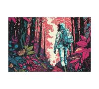 Jigsaw Puzzles for Adults 75x50cm/1000pcs Journey Through The Enchanted Forest Jigsaws for Adults Fun Games Perfect Decoration Challenging To Complete 75x50cm/1000pcs