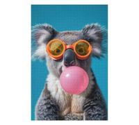 Jigsaw Puzzles for Adults 75x50cm/1000pcs Koala BubbleGum Adult Puzzles Brain Teaser Game Hand Speed Race Unique Birthday And Gifts 75x50cm/1000pcs