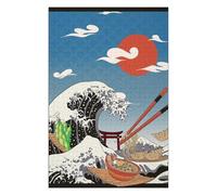 Jigsaw Puzzles for Adults 75x50cm/1000pcs Lofi Japan Great Wave Jigsaws for Adults Relaxing Games Improve Memory for Birthday, Chrismas 75x50cm/1000pcs