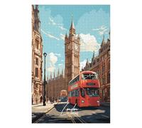 Jigsaw Puzzles for Adults 75x50cm/1000pcs London United Kingdom Jigsaw Puzzle Toy Wall Decor Difficult Challenge Deal As Gifts for The Whole Family 75x50cm/1000pcs