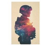 Jigsaw Puzzles for Adults 75x50cm/1000pcs Military Galaxy Silhouette Puzzles for Adults Anti-Stress Toys Perfect Decoration Gifts for Friends And Family 75x50cm/1000pcs