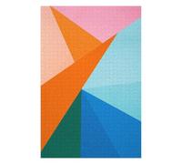 Jigsaw Puzzles for Adults 75x50cm/1000pcs Modern Geometry 7 Puzzle for Adults Relaxing Games Stress Reliever Help The Brain Exercise 75x50cm/1000pcs