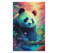 Jigsaw Puzzles for Adults 75x50cm/1000pcs Panda in Enchanted Forest -6 Jigsaw Toy Wall Decor Difficult Hard Deal As Gifts for The Whole Family 75x50cm/1000pcs