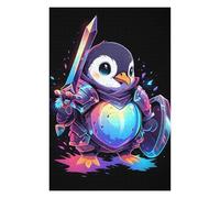 Jigsaw Puzzles for Adults 75x50cm/1000pcs Penguin Viking Puzzles for Adults Relax Games Presents for Women Fun Activities at Home 75x50cm/1000pcs