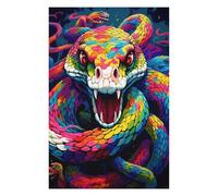 Jigsaw Puzzles for Adults 75x50cm/1000pcs Rainbow Serpent's Dance Jigsaw Toy Wall Decor Difficult Hard Deal As Gifts for The Whole Family 75x50cm/1000pcs