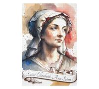 Jigsaw Puzzles for Adults 75x50cm/1000pcs Saint Elizabeth Ann Seton Puzzles for Adults Anti-Stress Toys Perfect Decoration Gifts for Friends And Family 75x50cm/1000pcs