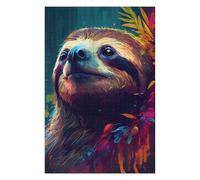 Jigsaw Puzzles for Adults 75x50cm/1000pcs Sloth Colorful Jigsaw for Adults DIY Toys Analysis And Logic Great Gift for Gaming 75x50cm/1000pcs