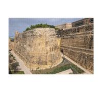 Jigsaw Puzzles for Adults 75x50cm/1000pcs St John Bastion In Malta Jigsaws for Adults Relaxing Games Home Decoration Unique Birthday And Xmas Gifts 75x50cm/1000pcs