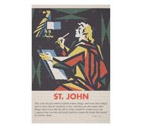 Jigsaw Puzzles for Adults 75x50cm/1000pcs ST JOHN Jigsaw Puzzle Toy Wall Decor Difficult Challenge Deal As Gifts for The Whole Family 75x50cm/1000pcs