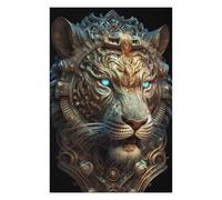 Jigsaw Puzzles for Adults 75x50cm/1000pcs Steampunk Tiger Portrait-1 Puzzle for Adults Brain Teaser Game Precision Cutting Great Gift for Gaming 75x50cm/1000pcs
