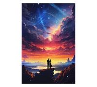 Jigsaw Puzzles for Adults 75x50cm/1000pcs Stellar Love Sunset Jigsaw for Adults Relax Games For Family Fun Christmas Birthday Gifts 75x50cm/1000pcs