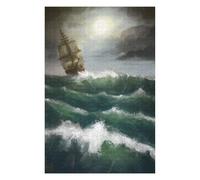 Jigsaw Puzzles for Adults 75x50cm/1000pcs Storm Jigsaw Puzzle Toy Wall Decor Difficult Challenge Deal As Gifts for The Whole Family 75x50cm/1000pcs