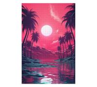 Jigsaw Puzzles for Adults 75x50cm/1000pcs Surreal Synthwave Dreams Jigsaw for Adults Relax Games For Family Fun Christmas Birthday Gifts 75x50cm/1000pcs