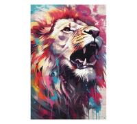 Jigsaw Puzzles for Adults 75x50cm/1000pcs The Kings Roar Jigsaw Puzzle Anti-Stress Toys Hand Speed Race Gifts for Friends And Family 75x50cm/1000pcs