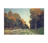 Jigsaw Puzzles for Adults 75x50cm/1000pcs The Road from Chailly Adult Jigsaw Hands-on Game Analysis And Logic Fun at Home Activities, 75x50cm/1000pcs