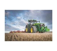 Jigsaw Puzzles for Adults 75x50cm/1000pcs Tractor in Field Jigsaws for Adults Fun Games Perfect Decoration Challenging To Complete 75x50cm/1000pcs