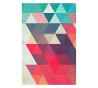 Jigsaw Puzzles for Adults 75x50cm/1000pcs Triangular Pattern VII Puzzle for Adults Relaxing Games Stress Reliever Help The Brain Exercise 75x50cm/1000pcs